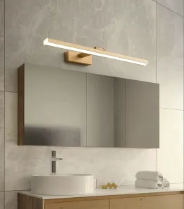 TooLight Koupelnové LED svítidlo APP835-1W 80 cm zlaté/neutrální bílá