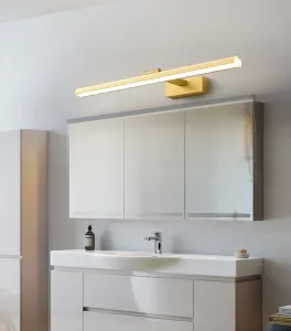 TooLight Koupelnové LED svítidlo APP835-1W 80 cm zlaté/neutrální bílá