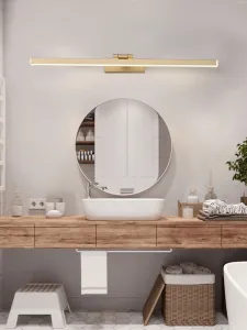 TooLight Koupelnové LED svítidlo APP834-1W 60 cm zlaté/neutrální bílá