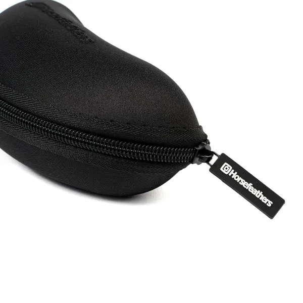 HORSEFEATHERS Pevné puzdro na okuliare Case II - black BLACK