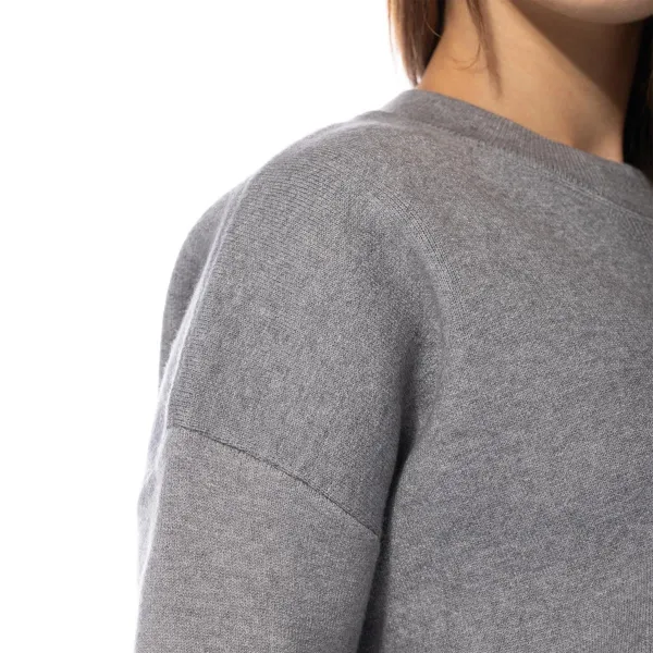 Olaf Knit Varsity Crewneck W "Grey" (W140703-GREY)