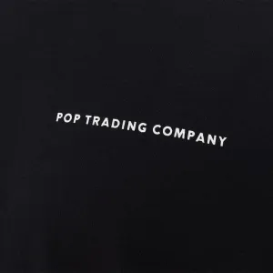 Pop Trading Company Logo Longsleeve "Black White" (POP-NOS-005)