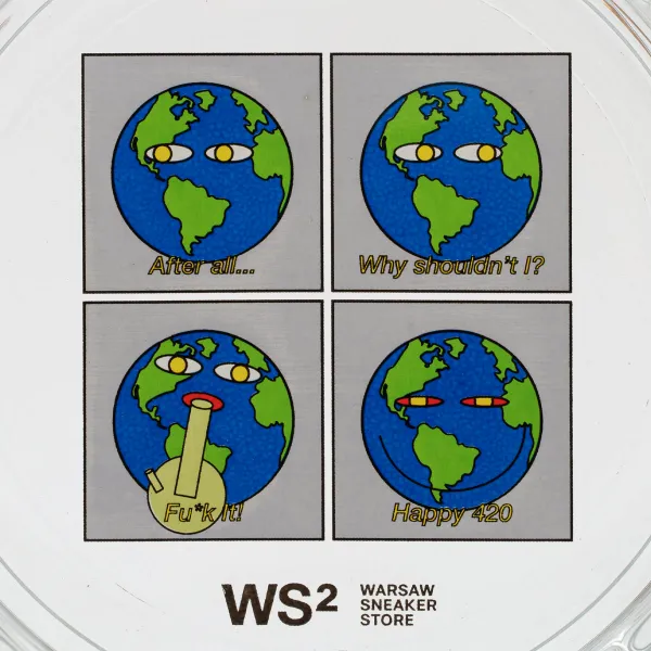 WS2 420 We Smoke Stuff Ashtray "Stoned Earth" (WS2-420-ASHT)