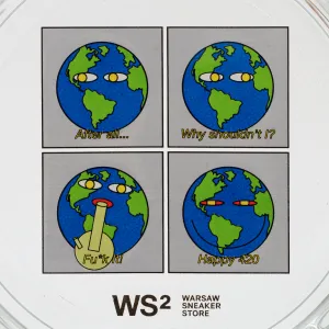 WS2 420 We Smoke Stuff Ashtray "Stoned Earth" (WS2-420-ASHT)