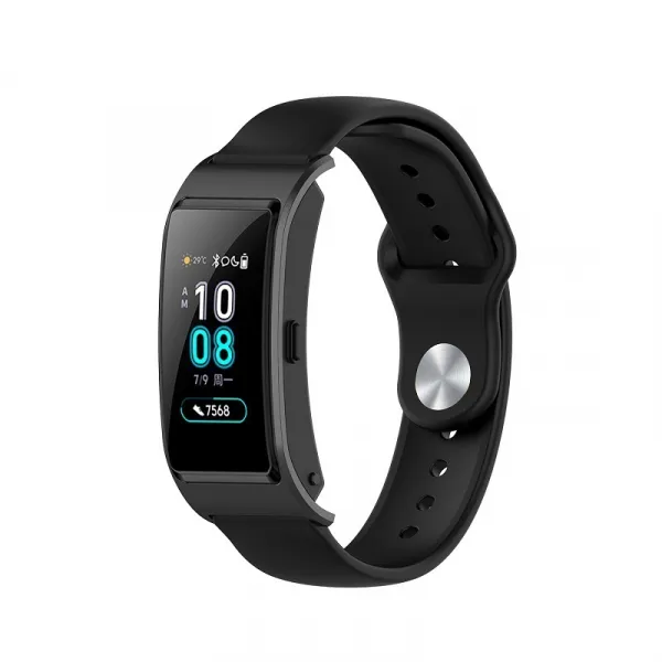 BStrap Silicone remienok na Garmin Vivoactive 4s, black (SGA009C01)