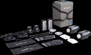 Súprava kufra Nanlite FC-500B s 2 svetlami