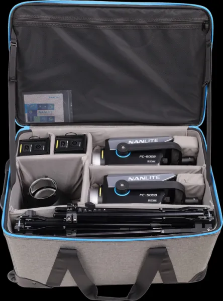 Súprava kufra Nanlite FC-500B s 2 svetlami