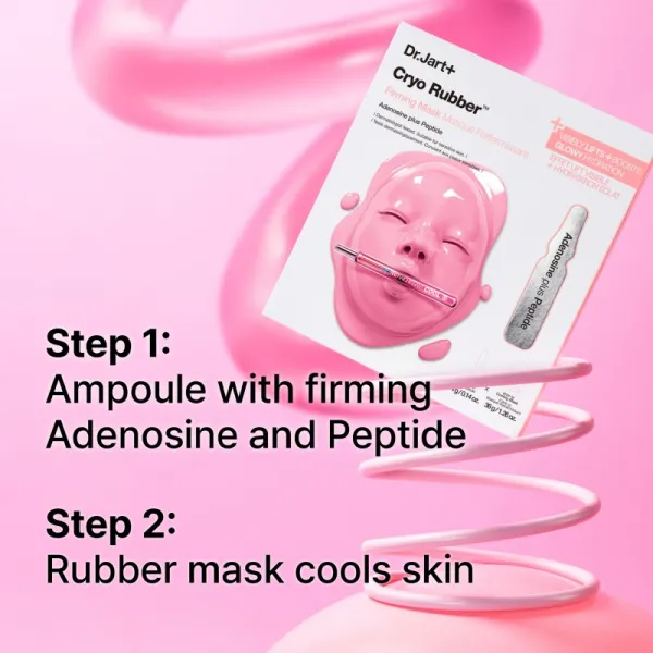 Dr. Jart+ Cryo Rubber™ Firming Mask intenzívna hydrogélová maska pre spevnenie pleti 40 g