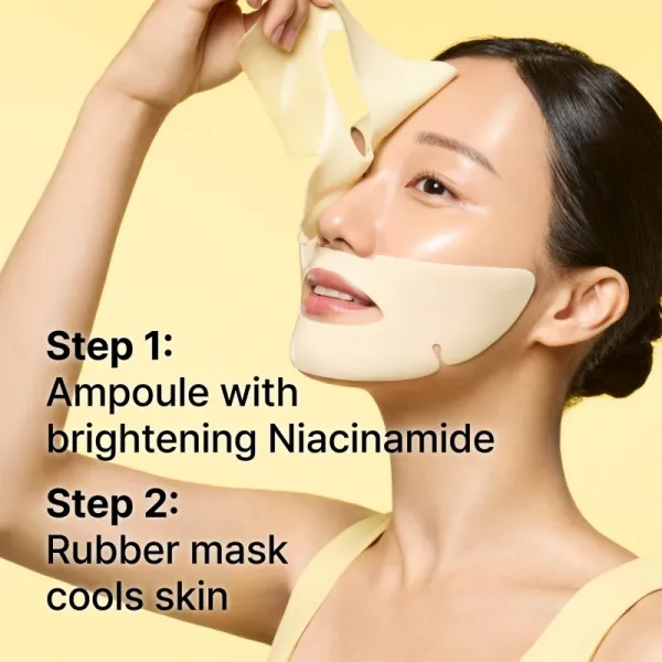 Dr. Jart+ Cryo Rubber™ Brightening Mask intenzívna hydrogélová maska pre rozjasnenie pleti 40 g
