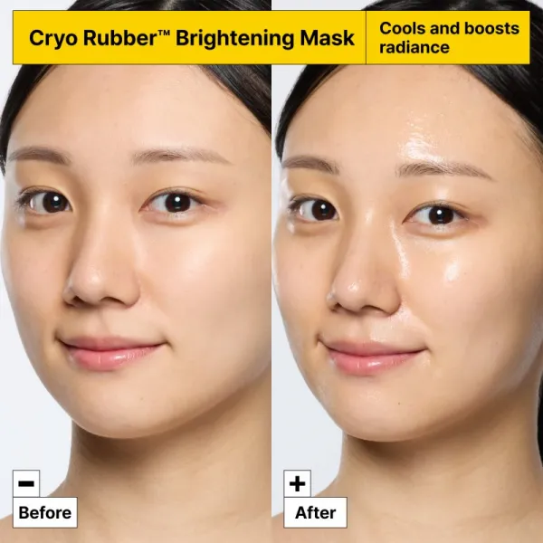 Dr. Jart+ Cryo Rubber™ Brightening Mask intenzívna hydrogélová maska pre rozjasnenie pleti 40 g