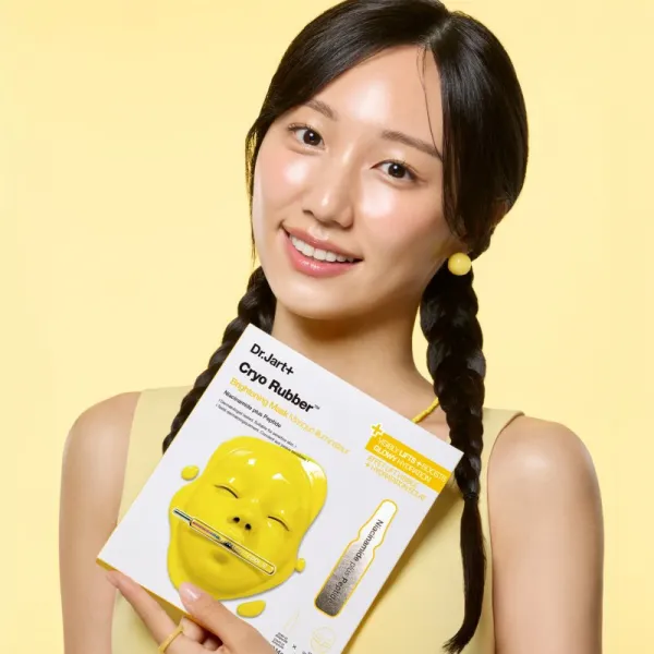 Dr. Jart+ Cryo Rubber™ Brightening Mask intenzívna hydrogélová maska pre rozjasnenie pleti 40 g
