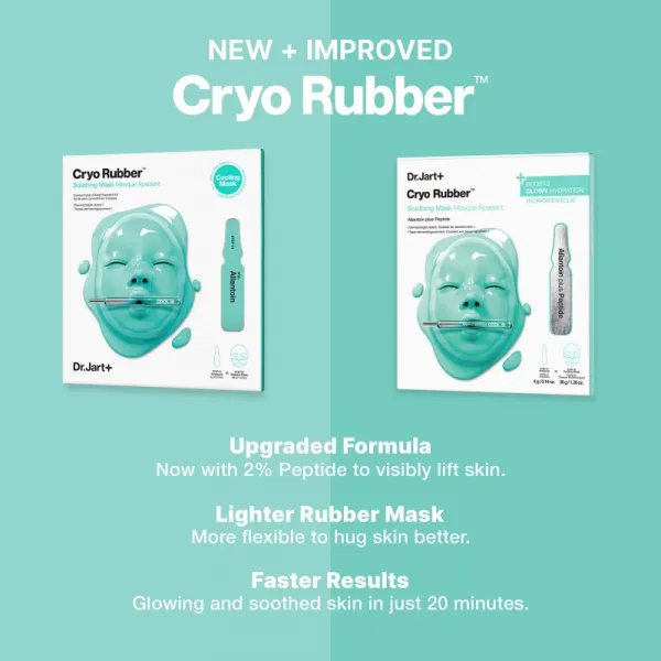 Dr. Jart+ Cryo Rubber™ Soothing Mask intenzívna hydrogélová maska s upokojujúcim účinkom 40 g