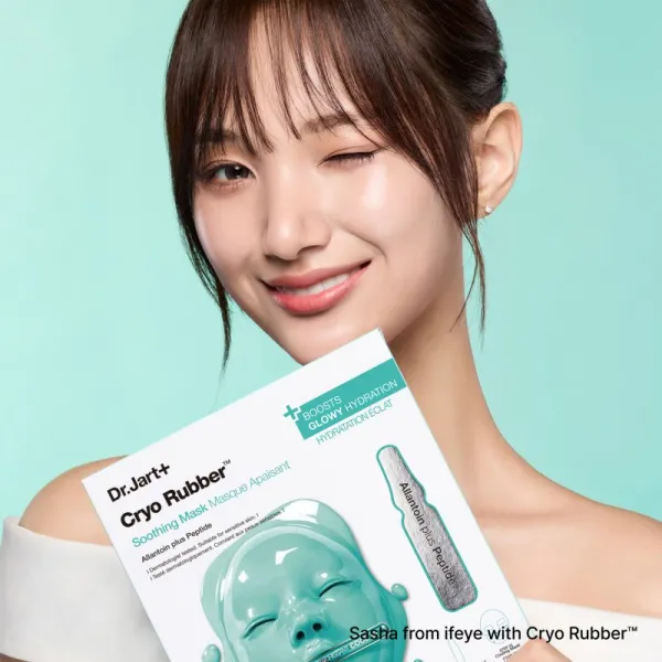 Dr. Jart+ Cryo Rubber™ Soothing Mask intenzívna hydrogélová maska s upokojujúcim účinkom 40 g