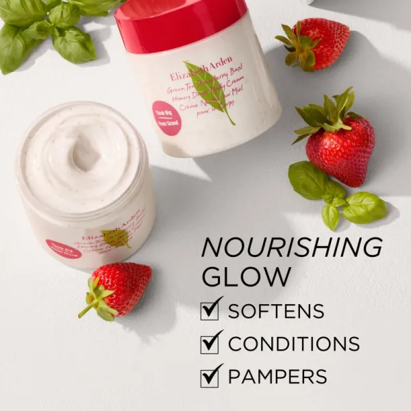 Elizabeth Arden Green Tea Strawberry Basil hydratačný telový krém 500 ml