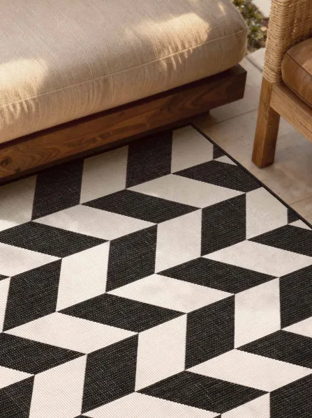 Kusový koberec Ted Baker Haringey 106378 Black White 200x300 cm
