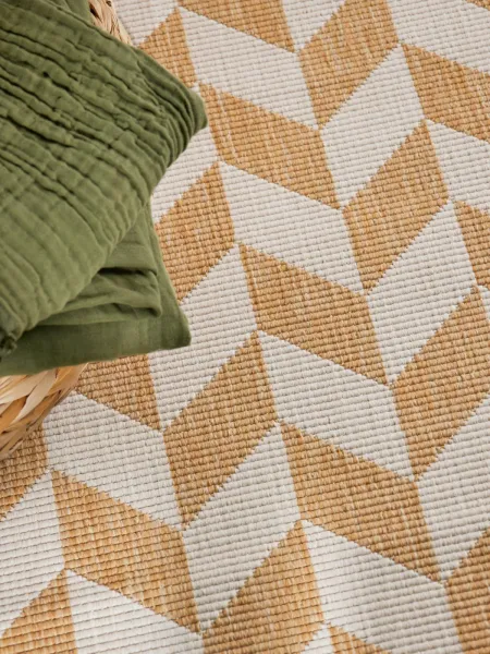 Kusový behúň Ted Baker Haringey 106380 Ochre White 80x200 cm