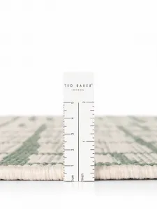 Kruhový kusový koberec Ted Baker Haringey 106389 Green White Ø 200 cm