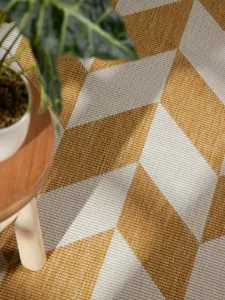 Kusový koberec Ted Baker Haringey 106380 Ochre White 120x170 cm