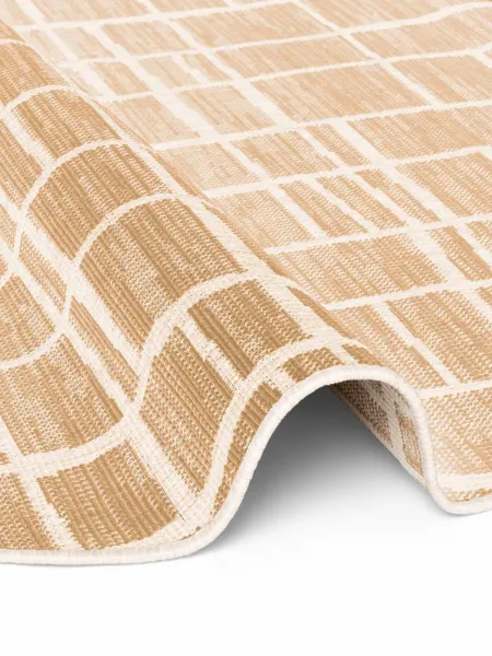 Kruhový kusový koberec Ted Baker Haringey 106388 Jute White Ø 200 cm