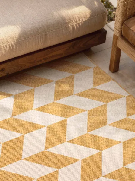 Kusový koberec Ted Baker Haringey 106380 Ochre White 120x170 cm