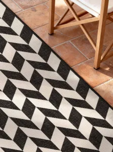 Kusový behúň Ted Baker Haringey 106378 Black White 80x200 cm