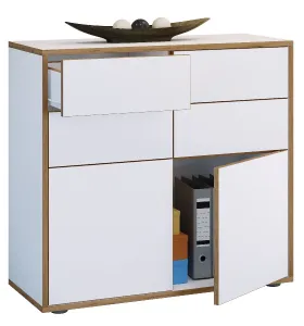 VCM Komoda „Salia“ B100, bílá