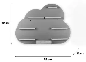 VCM Police Boarti Tonie - Cloud M, šedá