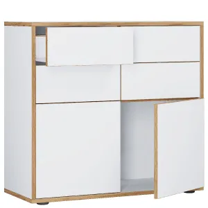 VCM Komoda „Salia“ B100, bílá