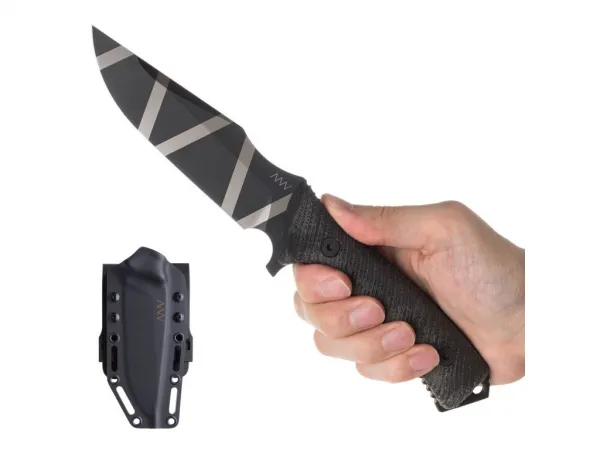 ANV M311 Spelter ANVM311-007 - Elmax DLC Camo, Kydex Sheath Black, Micarta Black