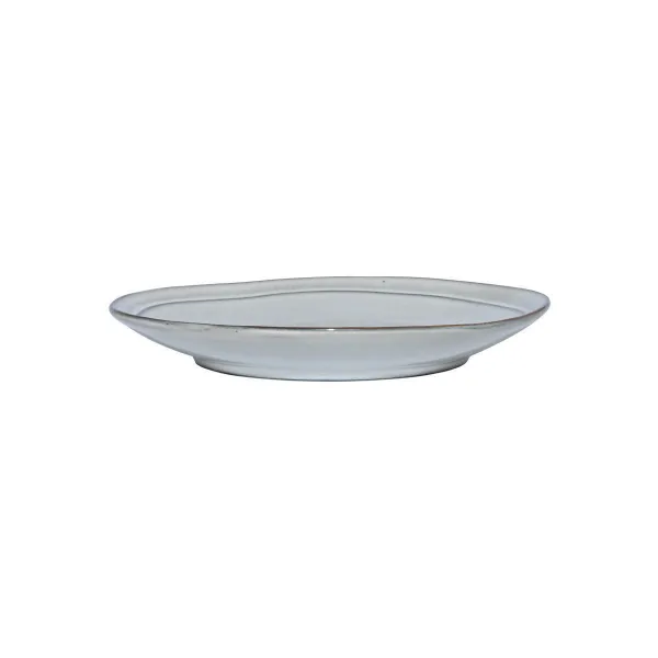 Estia Plytký kameninový tanier Deline Dove 21 cm sivý
