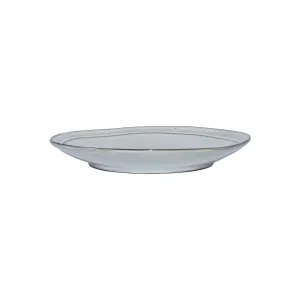 Estia Plytký kameninový tanier Deline Dove 21 cm sivý