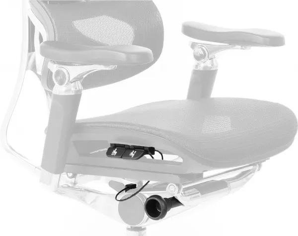 SEGO Ergonomická kancelárska stolička WINGS čierna