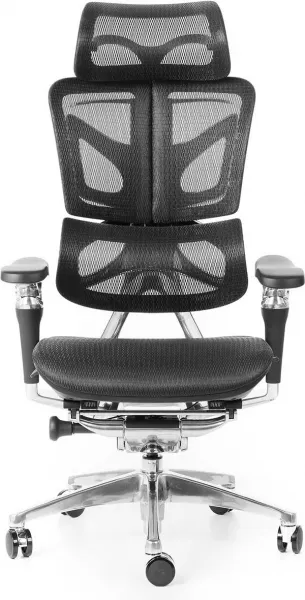 SEGO Ergonomická kancelárska stolička WINGS čierna