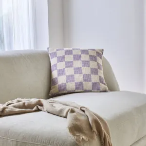 Vankúš s potlačou šachovnice