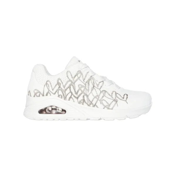 Tenisky s výšivkou JGoldcrown: Uno - Golden Heart Skechers®