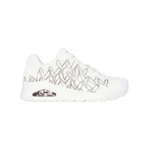 Tenisky s výšivkou JGoldcrown: Uno - Golden Heart Skechers®