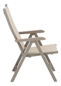 Polohovacie záhradné kreslo BASIC PLUS Kettler