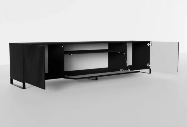 ArtAdrk TV stolík NOEMI | čierna