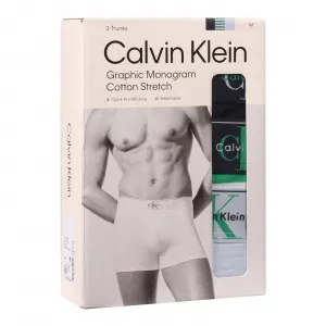 3PACK pánske boxerky Calvin Klein viacfarebné (NB4472-4SD) M, trenky