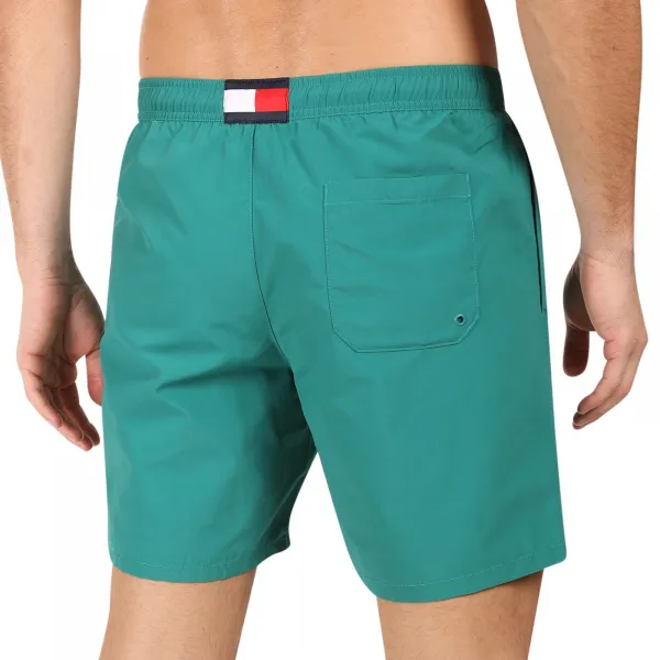 Pánske plavky Tommy Hilfiger zelené (UM0UM03309 L72) M