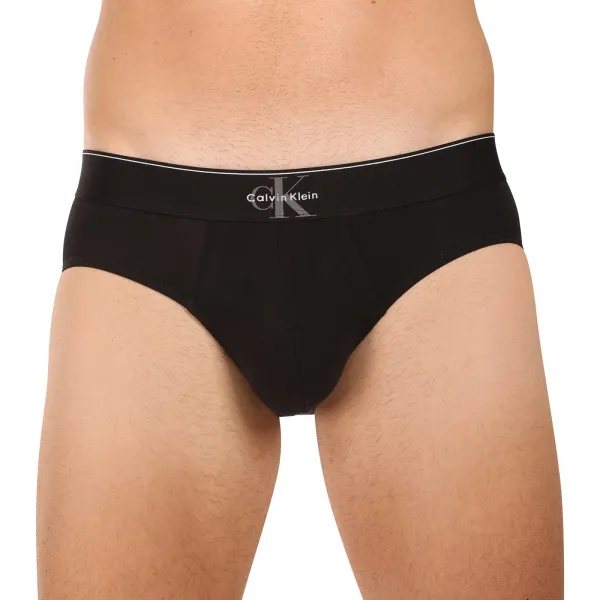 3PACK pánske slipy Calvin Klein čierné (NB4471-UB1) S
