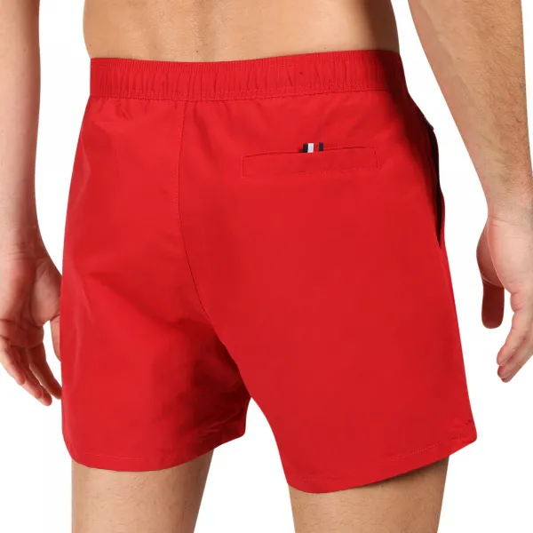 Pánske plavky Tommy Hilfiger červené (UM0UM03748 XLD) M