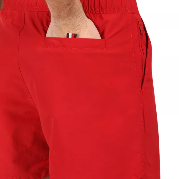 Pánske plavky Tommy Hilfiger červené (UM0UM03748 XLD) M