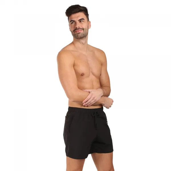 Pánske plavky Tommy Hilfiger čierne (UM0UM03748 BDS) M