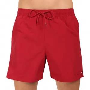 Pánske plavky Tommy Hilfiger červené (UM0UM03730 XKC) M