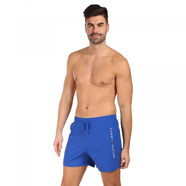 Pánske plavky Tommy Hilfiger modré (UM0UM03748 C7F) M