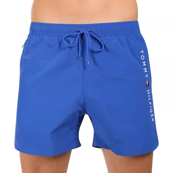 Pánske plavky Tommy Hilfiger modré (UM0UM03748 C7F) M