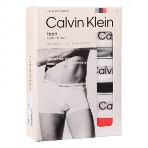 3PACK pánske boxerky Calvin Klein viacfarebné (NB4389-4UV) M, trenky