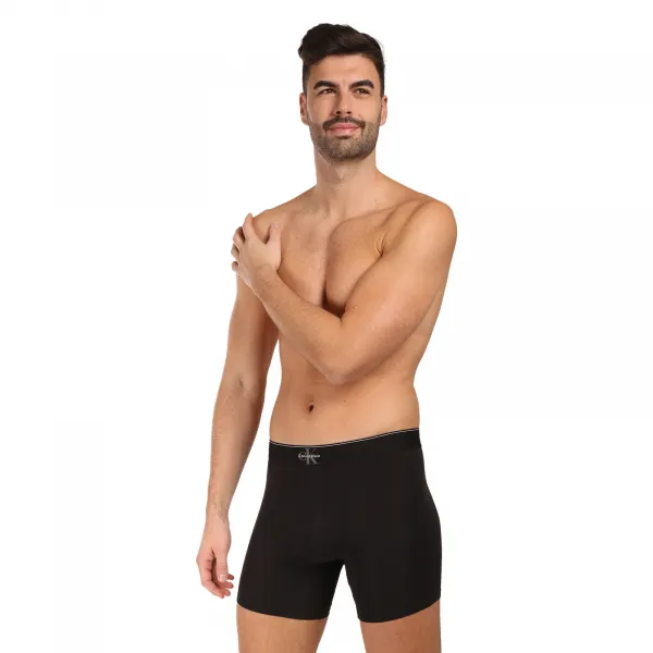 3PACK pánske boxerky Calvin Klein čierné (NB4473-UB1) M, trenky