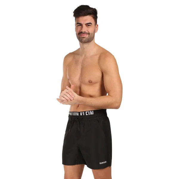 Pánske plavky Calvin Klein čierne (N61015-UB1) M